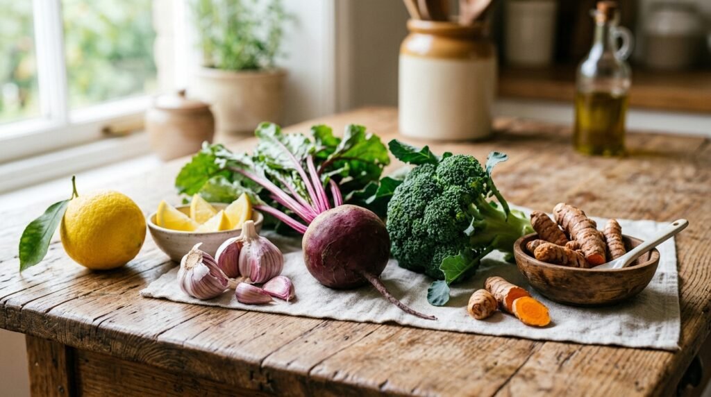 les aliments qui nettoient naturellement le foie